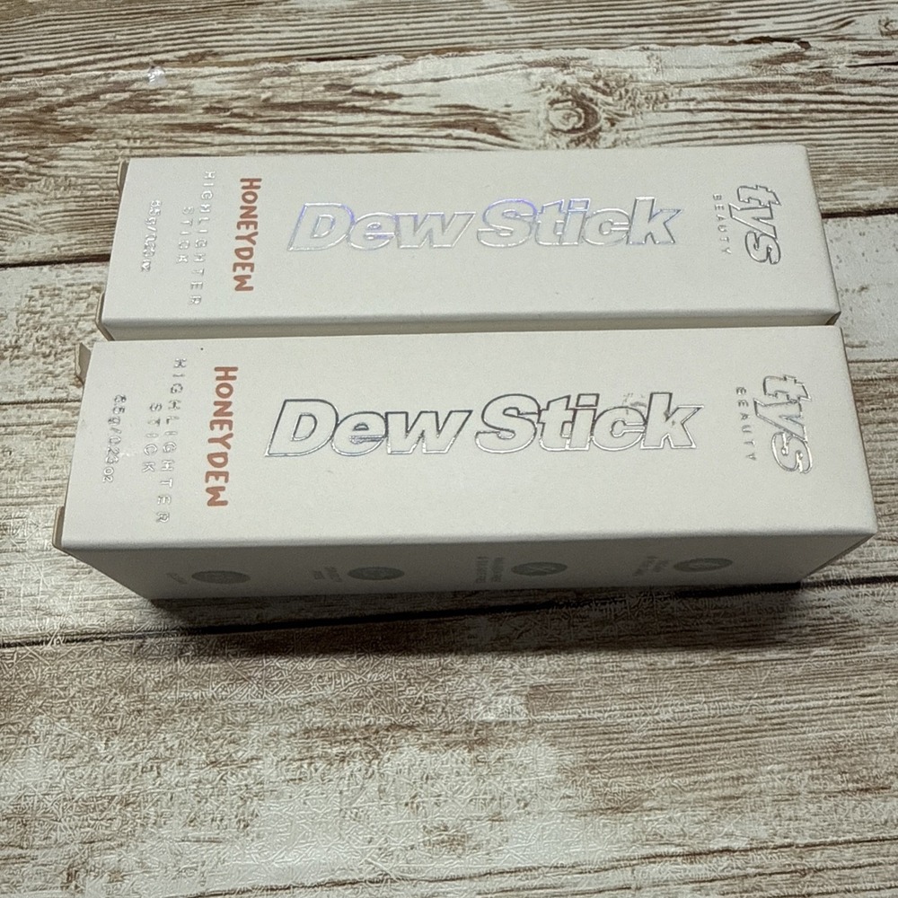2x TYS Beauty Dew Stick Highlighter Honeydew Glow Radiance Dewy 0.23 oz / 6.5g